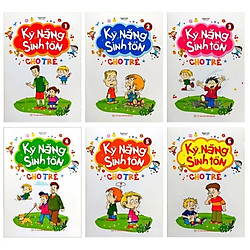 Combo Kỹ Năng Sinh Tồn Cho Trẻ (Bộ 6 Cuốn)