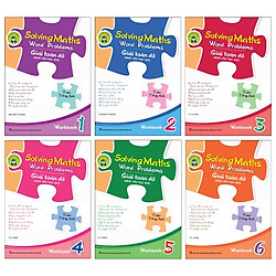 Combo Solving Maths Word Problems – Giải Toán Đố Dành Cho Học Sinh – Workbook (Bộ 6 Cuốn)