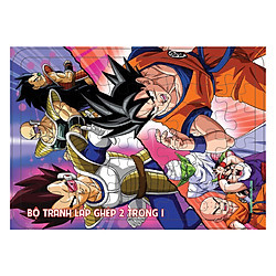 Bộ Tranh Lắp Ghép 2 Trong 1 – Bé Tự Tô Màu 21