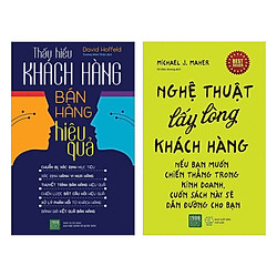 Combo Sách Marketing – Bán Hàng:  Thấu Hiểu Khách Hàng – Bán Hàng Hiệu Quả + Nghệ Thuật L