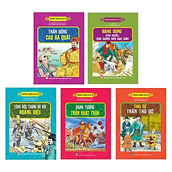 Bộ Truyện Tranh Lịch Sử: Danh Tướng Trần Khát Chân + Đặng Dung + Thái Sư Trần Thủ Độ + Ca