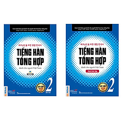 Sách trọn bộ tiếng hàn tổng hợp sơ cấp 2 dành cho người Việt Nam tặng sổ tay tiếng Hàn (P