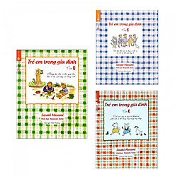 Combo (3 Cuốn) Trẻ Em Trong Gia Đình – Sách Làm Cha Mẹ (Tặng Kèm Bookmark)