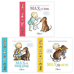 Combo Max Và Bánh Vòng + Max Và Bỉm + Max Và Cái Bô (Bộ 3 Cuốn)
