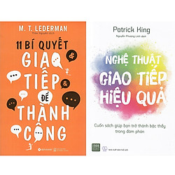 Combo 2 Cuốn Sách:  Nghệ Thuật Giao Tiếp Hiệu Quả + 11 Bí Quyết Giao Tiếp Để Thành Công</
