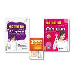 Combo Học Tiếng Hàn Thật Là Đơn Giản – Cho Người Mới Bắt Đầu + Trình Độ Sơ Cấp + 3000 Từ