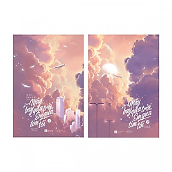 Combo 2 cuốn: Mây Bay Qua Trời, Em Qua Tim Tôi (Bản Đặc Biệt – Tặng kèm 4 Postcard)</span