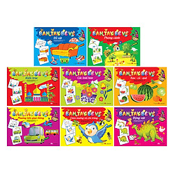 Combo Bàn Tay Bé Vẽ (8 Cuốn)