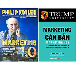 Combo 2 Cuốn: Marketing Trong Cuộc Cách Mạng Công Nghệ 4.0 + Marketing Căn Bản