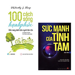 Combo 2 Cuốn Sách Tuyệt Vời Cho Người Bận Rộn: 100 Cách Sống Hạnh Phúc – Cẩm Nang Dành Ch