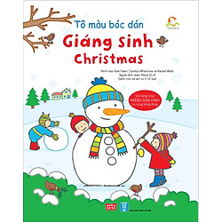 Tô Màu Bóc Dán – Giáng Sinh – Christmas