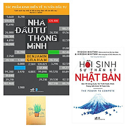 Combo Hồi Sinh Sự Thần Kỳ Nhật Bản và Nhà Đầu Tư Thông Minh ( Tặng Kèm Sổ Tay )