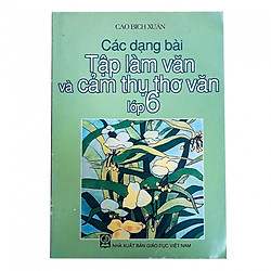 Các dạng bài Tập làm văn và cảm thụ thơ văn lớp 6