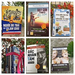 Combo 5 cuốn sách nuôi dạy con thành tài(Bí mật người Do Thái dạy con làm giàu+cách biến