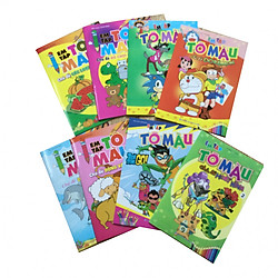 Combo 8 quyển Em Tập Tô Màu