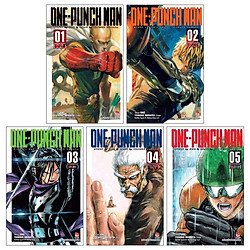 Combo One-Punch Man: Tập 1 + Tập 2 + Tập 3 + Tập 4 + Tập 5 (Tái Bản 2019) (Bộ 5 Tập)</spa