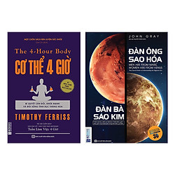 Combo Để Tình Yêu Còn Mãi Với Thời Gian (Cơ Thể 4 giờ + Đàn Ông Sao Hỏa Đàn Bà Sao Kim) (