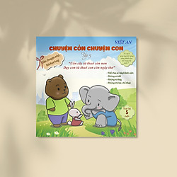 Sách Thiếu Nhi – Truyện Tranh Chuyện cỏn chuyện con – tập 3 (Voi Con Đáng Yêu)