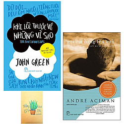 Combo Khi Lỗi Thuộc Về Những Vì Sao và Gọi Em Bằng Tên Anh – Call Me By Your Name ( Tặng