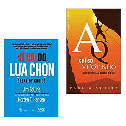 Combo Nghệ Thuật Thành Công Trong Kinh Doanh: Vĩ Đại Do Lựa Chọn + AQ – Chỉ Số Vượt Khó (