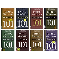 Bộ 8 cuốn sách 101 những điều nhà lãnh đạo nào cũng cần để thành công ( tặng sổ tay mini