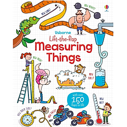 Usborne lift-the-flap measuring things