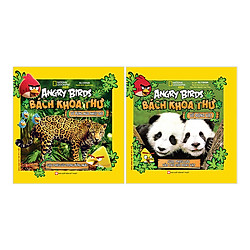 Combo Angry Birds Bách Khoa Thư Về Đông Vật + Về Rừng Mưa Nhiệt Đới (2 Cuốn)