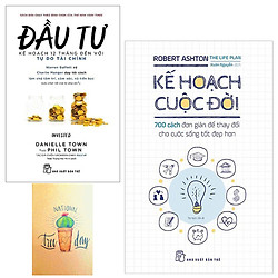 Combo Kế Hoạch Cuộc Đời và Đầu Tư – Kế Hoạch 12 Tháng Đến Với Tự Do Tài Chính( Tặng Kèm S