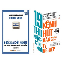 Combo Sách Kỹ Năng Kinh Doanh Khởi Nghiệp: 19 Kênh Thu Hút Khách Hàng Dành Cho Công Ty Kh