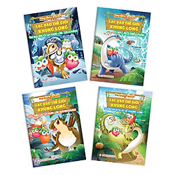 Combo: Gia Đình Cà Rốt – Lạc Vào Thế Giới Khủng Long (4 Cuốn)