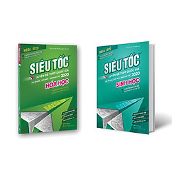 Combo luyện đề siêu tốc Hoá học – Sinh học