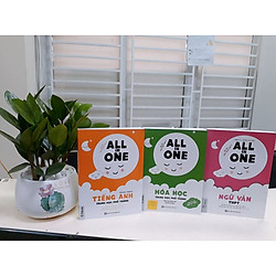 Combo 3 cuốn ALL IN ONE ” HÓA-VĂN-ANH trung học phổ thông ”ht”