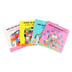 Combo Elmer’s Board Book – Song Ngữ