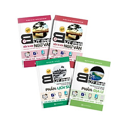 Combo 4 cuốn Bứt Phá Điểm Thi Môn Lịch Sử+ Ngữ Văn+ Địa Lý