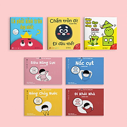 Combo 7 cuốn sách Ehon Điều kỳ diệu của hình khối và Taku – Cậu bé mộng mơ