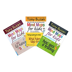 Combo Tony Buzan – Bản Đồ Tư Duy Cho Trẻ Thông Minh (3 quyển)