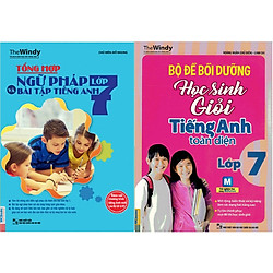 Bộ Sách Học Tốt Tiếng Anh Lớp 7 ( Tổng Hợp Ngữ Pháp và Bài Tập Tiếng Anh Lớp 7 + Bộ Đề B