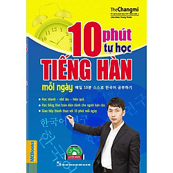 Sách 10 phút tự học tiếng hàn mỗi ngày-Sách Tự Học-Sách Học Tiếng Hàn