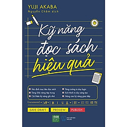 Cuốn Sách Tư Duy – Kỹ Năng Sống Hay Mọi Người Đều Nên Có: Kỹ Năng Đọc Sách Hiệu Quả</span
