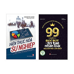 Combo Hiện Thực Hóa Sự Nghiệp + 99 Điều Đúc Rút Từ Trí Tuệ Nhân Loại Người Trẻ Cần Biết (