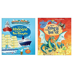 Combo Big Book – Sách Tương Tác Hay Cho Trẻ: Cuốn Sách Khổng Lồ Về Những Con Quái Vật + C