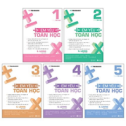 Combo Em Yêu Toán Học: Tập 1 Đến Tập 5 (Bộ 5 Tập)