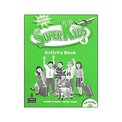 Superkids New Education Activity Book 4 With CD