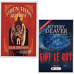 Combo Truyện Trinh Thám Gay Cấn Nhất Mọi Thời Đại: Thiên Thần Và Ác Quỷ + Giọt Lệ Quỷ (Tr