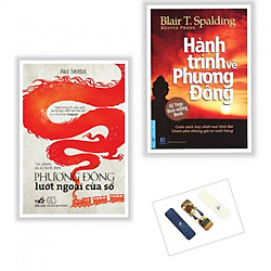 Combo 2 cuốn Phương Đông Lướt Ngoài Cửa Sổ + Hành Trình Về Phương Đông ( Tặng kèm bookmar