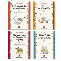 Combo Ở nơi xa tít mù khơi – Những lá thư nhờ gió gửi ai đó – Sinh nhật ở rừng và những cuộc vui tưng bừng – Một cuộc phiêu lưu ra trò và rắc rối ( Bộ sách Tool Tellegen ) + Quà tặng bất kỳ