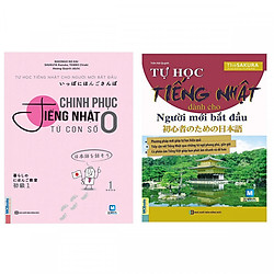 Combo Tự Học Tiếng Nhật Dành Cho Người Mới Bắt Đầu và chinh phục tiếng nhật từ con số 0