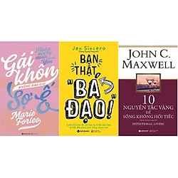 Combo Để Trở Thành Cô Gái Tự Tin Quyến Rũ ( Gái Khôn Không Bao Giờ Sợ Ế + Bạn Thật “Bá Đạ