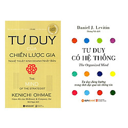 Combo Sách Kỹ Năng Tư Duy: Tư Duy Có Hệ Thống + Tư Duy Của Chiến Lược Gia