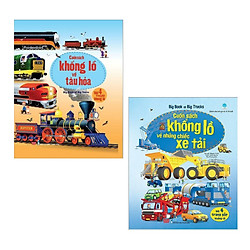 Combo Sách Tương Tác – Big Book (2 Cuốn): Cuốn Sách Khổng Lồ Về Những Chiếc Xe Tải + Cuốn